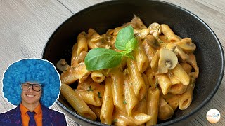 Tomato Cream Pasta 🥘 with Chicken and Mushrooms  recipe 2021  🔝 Blue Chef [upl. by Voletta]