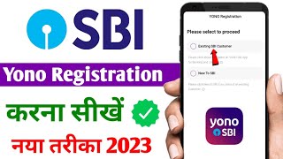 Yono Sbi Registration 2023  Yono Sbi Registration kaise kare  Sbi Yono Account Registration [upl. by Judye]