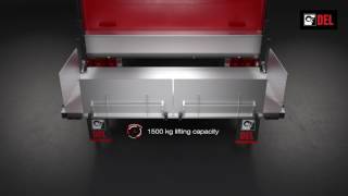 DEL HD1500 Tail lift [upl. by Naarah]