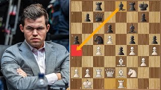 He Who Dares Wins  Caruana vs Carlsen 2018  Game 12 [upl. by Alahcim]