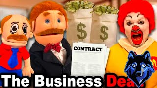 RONALD AND WENDY ARE ON A DATE 🧀 SML Movie The Business Deal 🐺 wendy mcdonalds [upl. by Jackqueline]