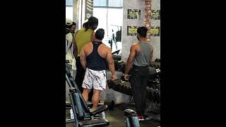 Its not real its only 135 lbs  fyp frank anatolyprank anatoly gym gymmotivation foryou [upl. by Natika]