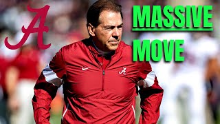 Alabama Crimson Tide Just Made A HUGE Transfer Portal Move [upl. by Theall528]