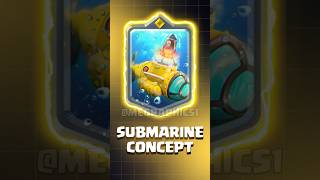 SUBMARINE Concept⚓️🌊 clashroyale boombeach [upl. by Levitt]