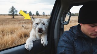 Lynx Stops Driver and Begs Him to Follow  What Happens Next Is Unbelievable [upl. by Yendic]