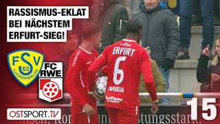 RassismusEklat bei nächstem ErfurtSieg Luckenwalde  RotWeiß Erfurt  Regionalliga Nordost [upl. by Criswell428]