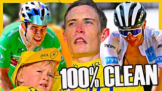 How not DOPED Jonas Vingegaard won Cleanest Tour in Cycling History [upl. by Nylesor]