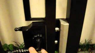 Wrought Iron Entry with Locinox Lock [upl. by Ferino794]