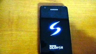 Samsung Galaxy S II Shutdown and Startup Smooth Boot No Lag [upl. by Raskin]