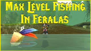 Season of Discovery Max Level Fishing in Feralas [upl. by Nylad]