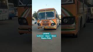 UPSRTC  Lucknow  Ajmer  Via Agra Jaipur  Random Shorts [upl. by Jolanta752]