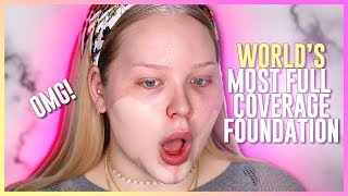 WORLDS MOST FULL COVERAGE FOUNDATION  NikkieTutorials [upl. by Maximo]