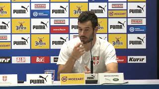 Luka Milivojević Pred Meč Srbija  Paragvaj  SPORT KLUB Fudbal [upl. by Murage]