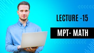 MPT CSS 2025 Math Lecture 15 [upl. by Marcos]