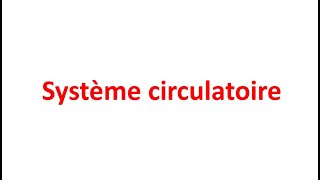 Physiologie Cardiaque  Systeme circulatoire FMPC [upl. by Alejoa]