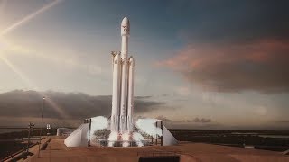 SpaceX Falcon Heavy Live Coverage Replay [upl. by Kahn]