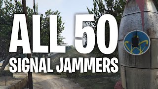 ALL Signal Jammer Collectible Locations In GTA Online [upl. by Dorie781]