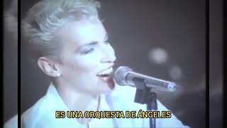 Eurythmics there must be an angel Subtitulado Español LIVE [upl. by Anircam286]