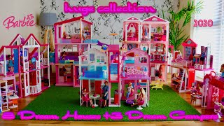 Barbie Dream House and Dream Camper Huge Collection 2020 Barbie Dollhouse Tour Barbie Dream Life [upl. by Eilatan]