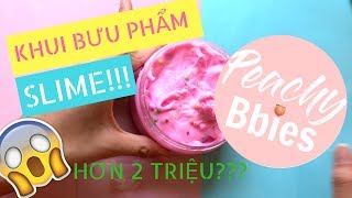 KHUI BƯU PHẨM SLIME HƠN 2 TRIỆU TỪ PEACHYBBIES [upl. by Felise]