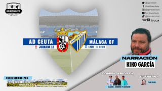 🔴 DIRECTO  AD CEUTA vs MÁLAGA CF  Jornada 19 Primera RFEF  SportDirect Radio [upl. by Rebmac]