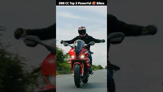 Top 3 200CC Powerful Bikes In India 😮 bike [upl. by Ociredef]