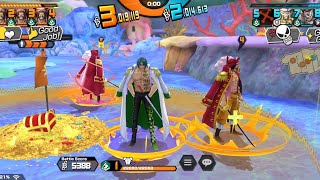 The MOSSHEAD DUO dominates league 🙏🏻 One Piece Bounty Rush Green bull and Zoro rule Roger who 🤫 [upl. by Monjo630]