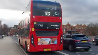 Putney Bridge Buses on 29 December 2023 [upl. by Chernow]