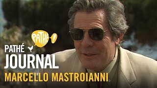 1989  Marcello Mastroianni  Pathé Journal [upl. by Jock]