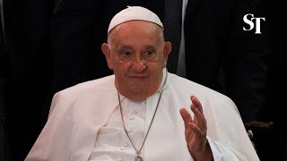 Pope Francis questions choosing pets over having children [upl. by Atsyrc]