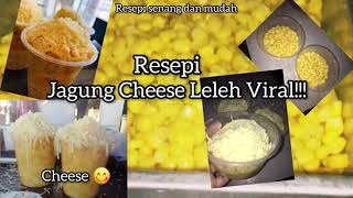 Resepi Jagung Cheese Leleh Viral Menyesal siapa xbuat sendiri [upl. by Maffei134]