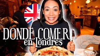 Donde comer en Londres barato  Mexicana en Londres [upl. by Calvo]