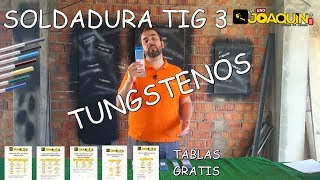 COMO SOLDAR CON TIG 3 Electrodos de tungsteno [upl. by Aneertak430]