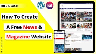 How to create News Magazine style website using Elementor Pro [upl. by Noitsuj]