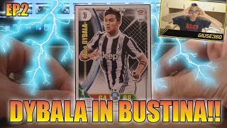 DYBALA IN BUSTINA  PRIMO TOP PLAYER  APERTURA BUSTINE CALCIATORI PANINI ADRENALYN XL 20172018 [upl. by Hepzi]