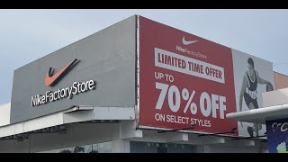 NIKE FACTORY STORE IN SHELL MAMPLASAN UP TO 70 SALE [upl. by Eelimaj]