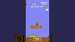 ALL 1UP MUSHROOM 🍄 LOCATIONS in Super Mario Bros NES HIDDEN also shorts mario nintendo [upl. by Yknarf270]