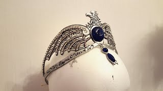 How to make Rowena Ravenclaws Diadem from Harry Potter with Worbla [upl. by Iphigeniah895]