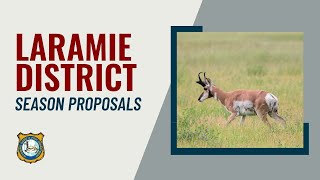 Laramie  2024 Proposed Hunting Seasons [upl. by Nerin]