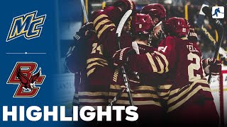 Merrimack vs Boston College  NCAA College Hockey  Highlights  January 19 2024 [upl. by Bernardi]