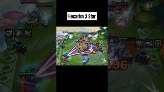 Hecarim 3 Star teamfighttactics tft 3star hecarim [upl. by Hamid]