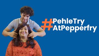 PehleTryAtPepperfry  Haircut  Pepperfry [upl. by Erdnaek]