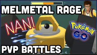 MELMETAL SHOWS NO MERCY IN PVP POKEMON GO [upl. by Oilicec]