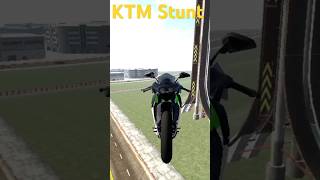 Indian bikes driving 3d game KTM stunt 😱😍 shorts trending [upl. by Anyzratak]