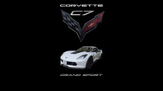 Corvette C7 Grand Sport Cold Start [upl. by Rramahs864]