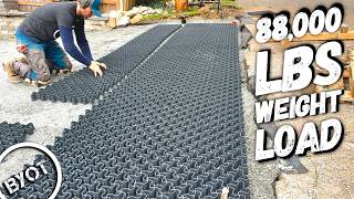 How To Install A Permeable Gravel Driveway Grid System [upl. by Coady]