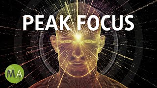 Peak Focus For Complex Tasks  Deep Ambience Multi Track Isochronic Tones [upl. by Boggers895]