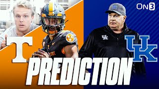 Tennessee Vols vs Kentucky Wildcats PREDICTION amp Preview  Is This The NEXT STEP Game For Nico [upl. by Joselow170]