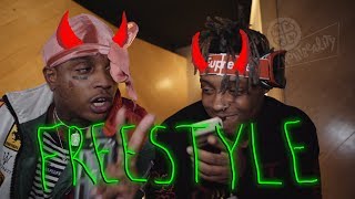 Ski Mask amp Juice WRLD  EVIL TWINS Freestyle [upl. by Hesther]