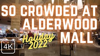 Inside a Very Crowded Alderwood Mall Holiday Season 2022 Lynnwood WA 4K Walking Tour [upl. by Dor292]